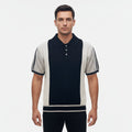 Polo SYST In Filo Intrecciata Nera