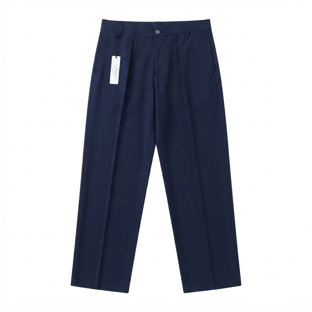 Pantalone Wide-Leg Comfort  Fondo Largo