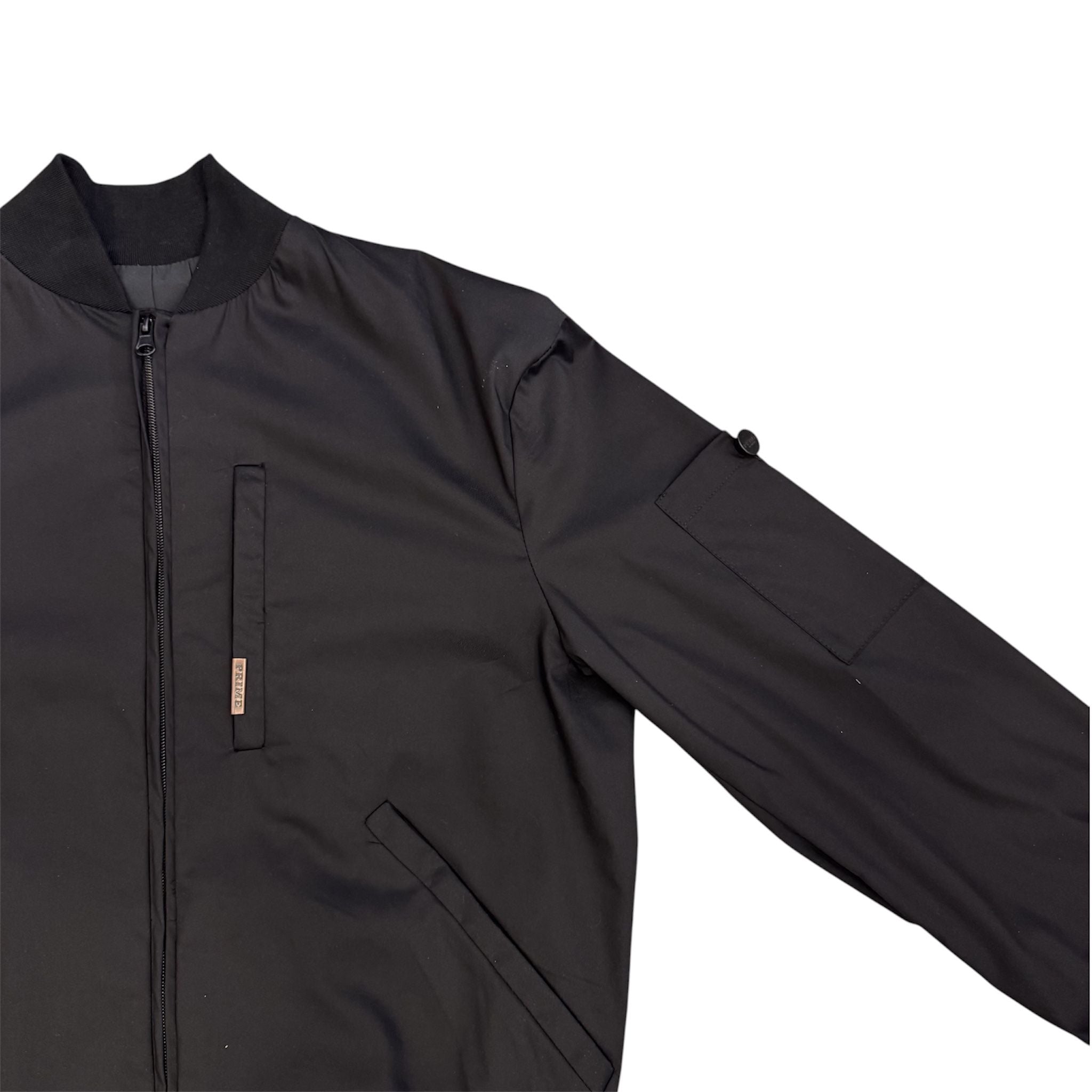 Giubbino  Bomber "Techno-Cotton" Tech-Utility – Black Edition