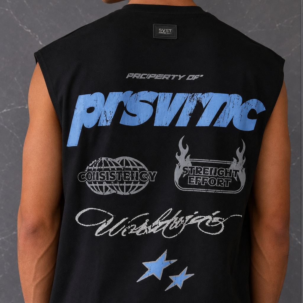 T-Shirt SYST Giromaniche Nera