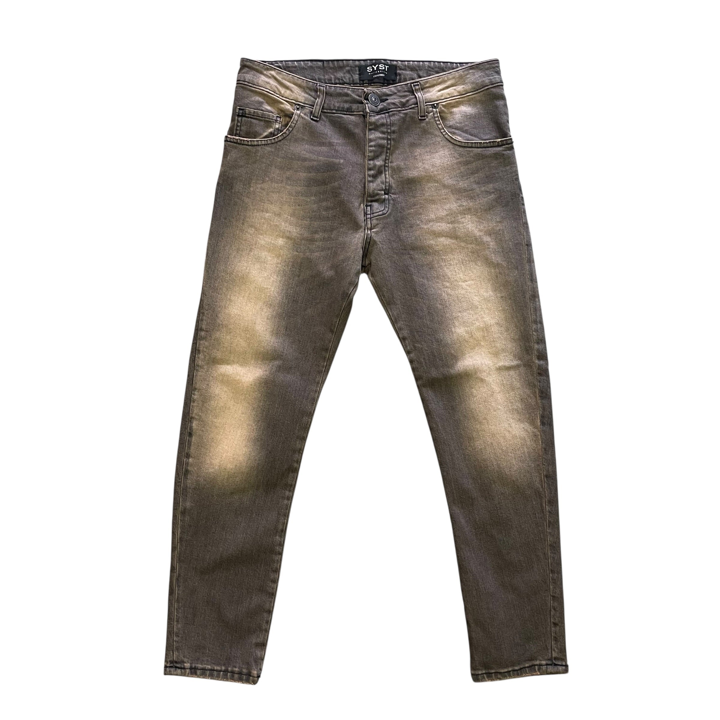 Jeans SYST Regular Grigio Sabbiato