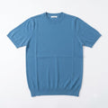 T-SHIRT SEINSE BASIC IN FILO CELESTE