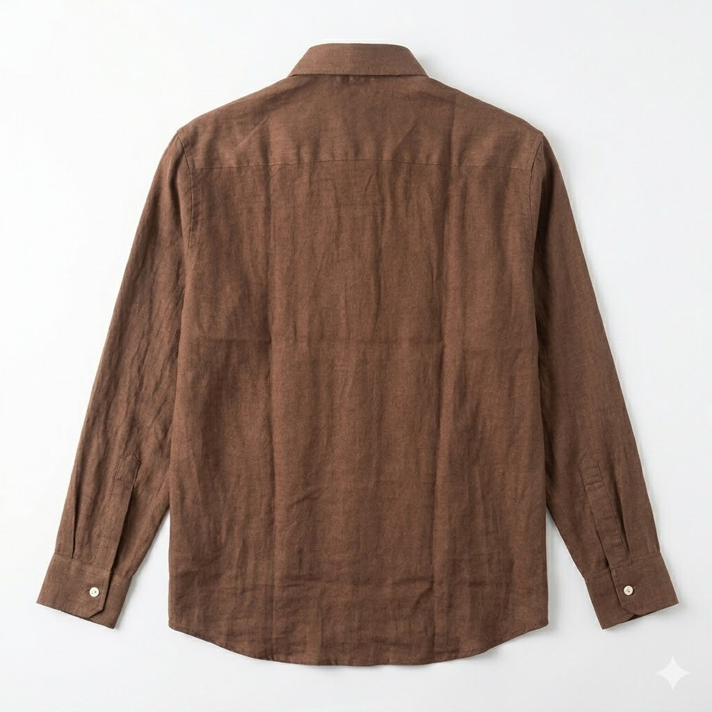 Camicia 100% Lino MORO