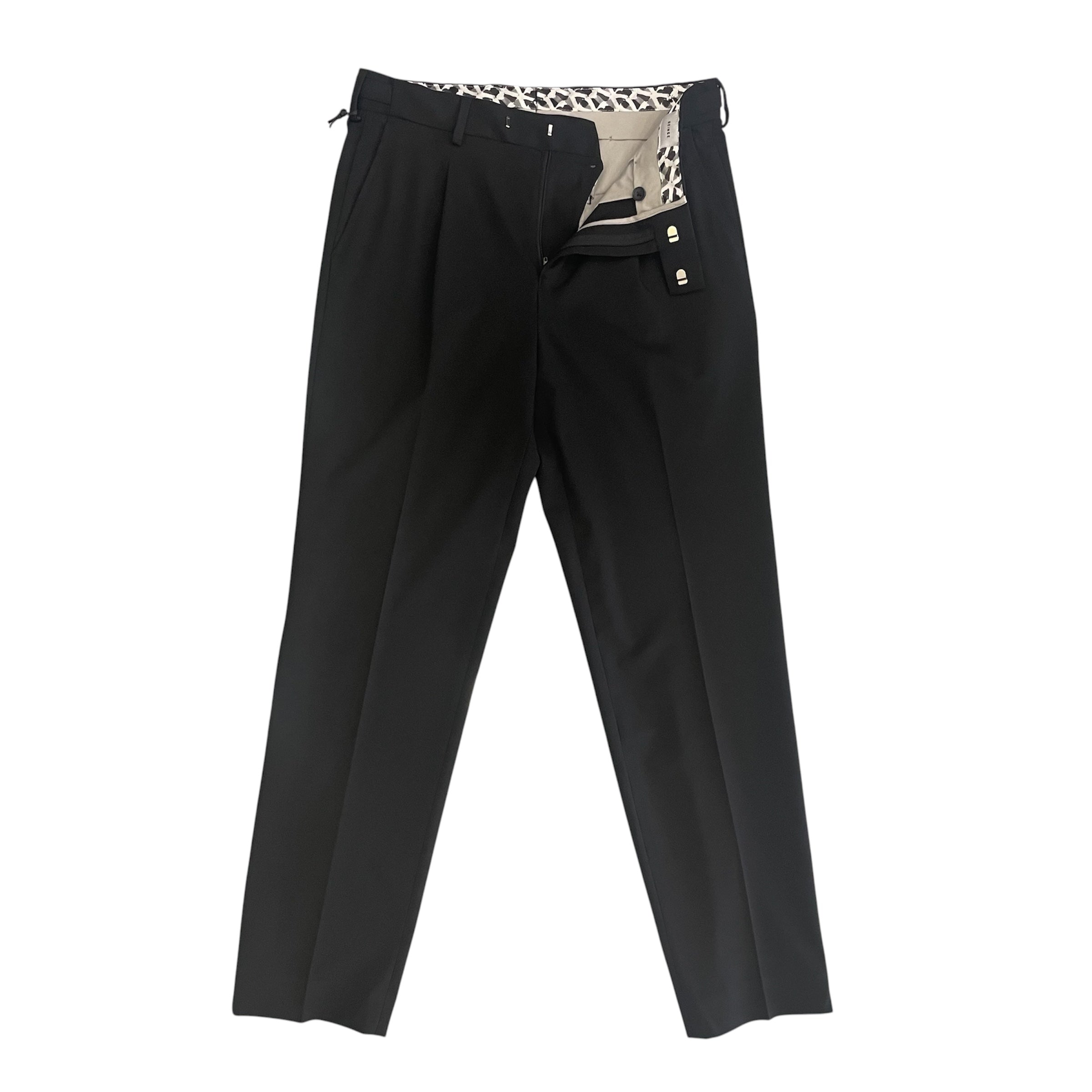 Pantalone SEINSE Stretch a Gamba Dritta NERO