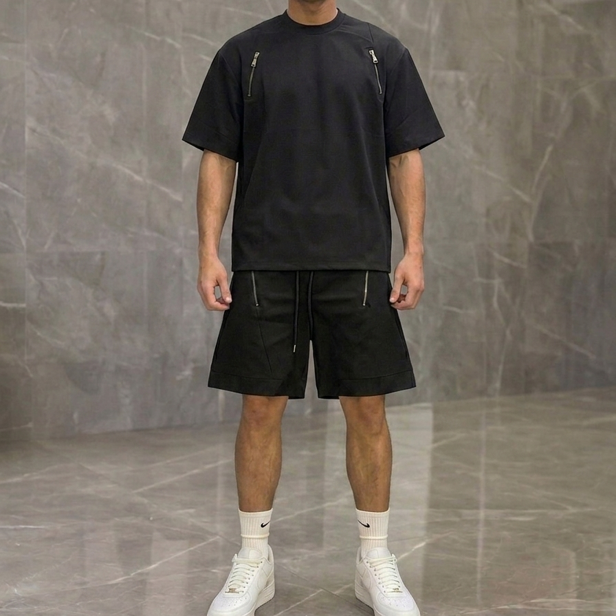 Completo SYST  T-shirt & Shorts ZIP
