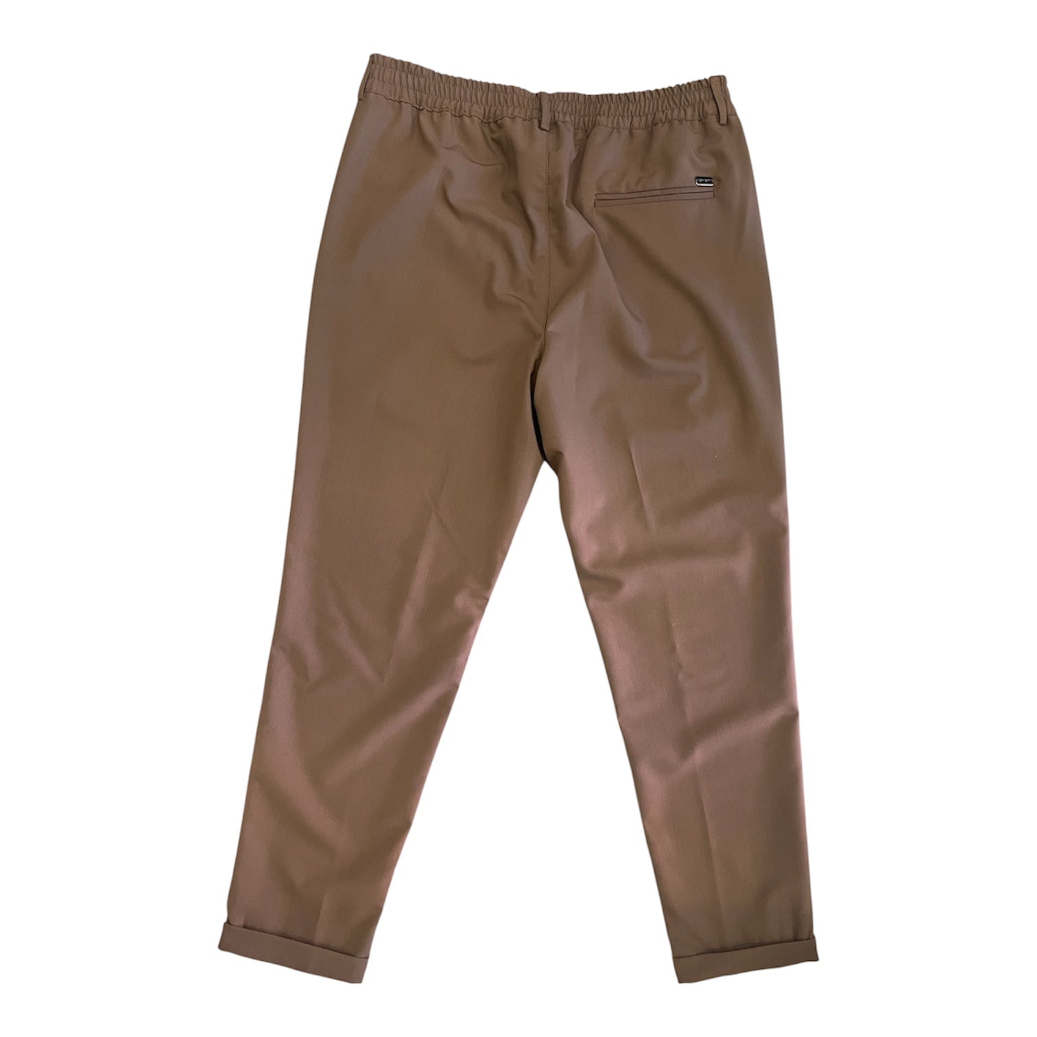 Pantalone Chino SYST  con Vita Elasticizzata MORO