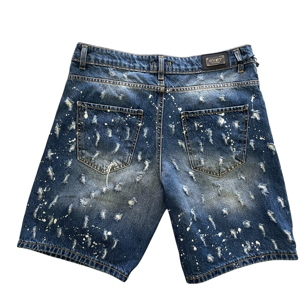 Bermuda Denim Graffiato SYST