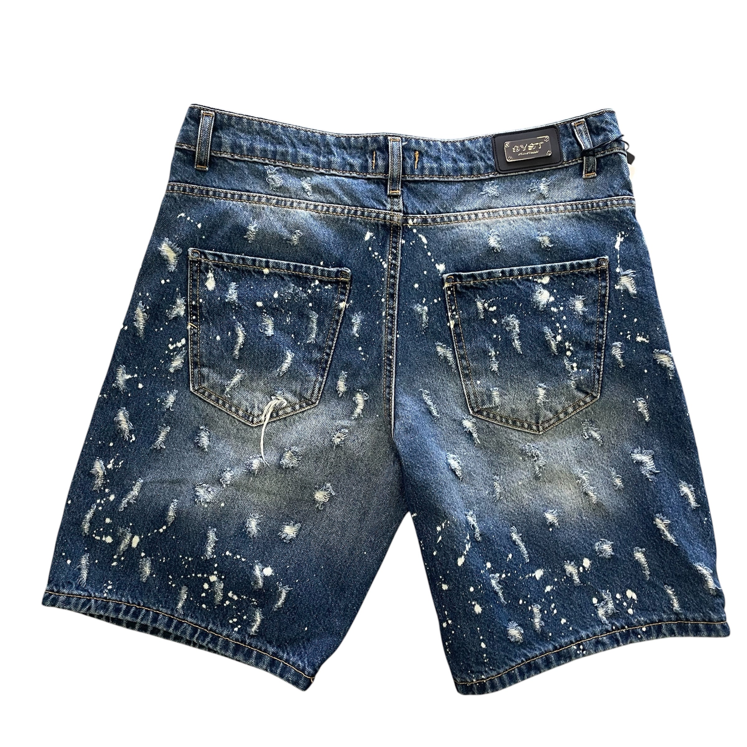 Bermuda Denim Graffiato SYST