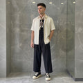 Camicia CLEA Jon Ferretto Viscosa Fantasia CREMA