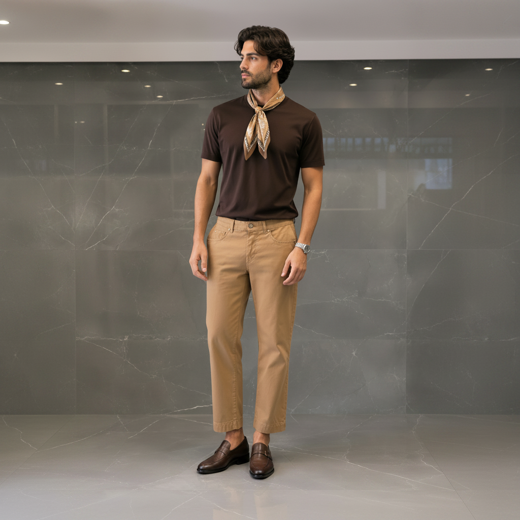 Pantalone LEXY Capri Beige