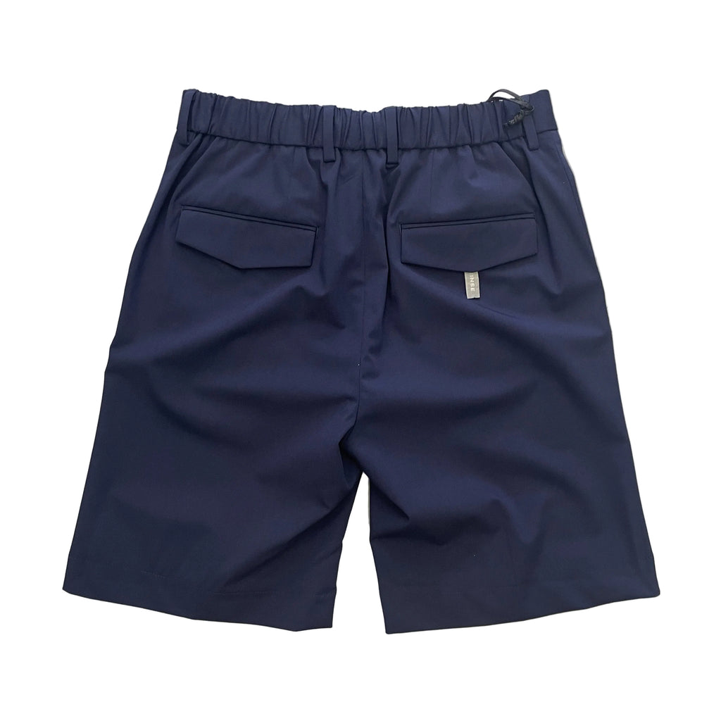Bermuda Sartoriale Fluido con Coulisse – Blu