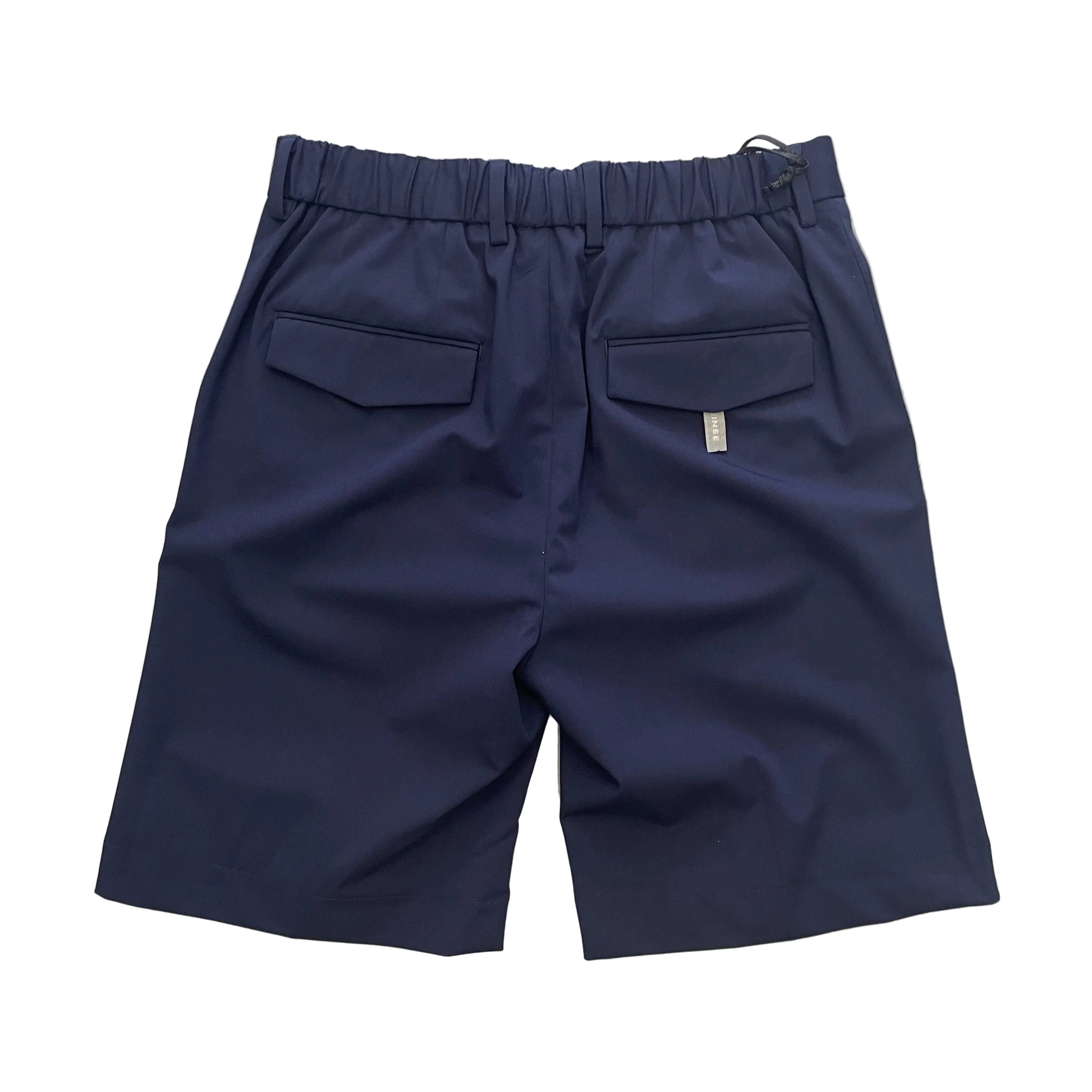 Bermuda Sartoriale Fluido con Coulisse – Blu