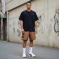 Completo SYST  T-shirt & Shorts Tabacco