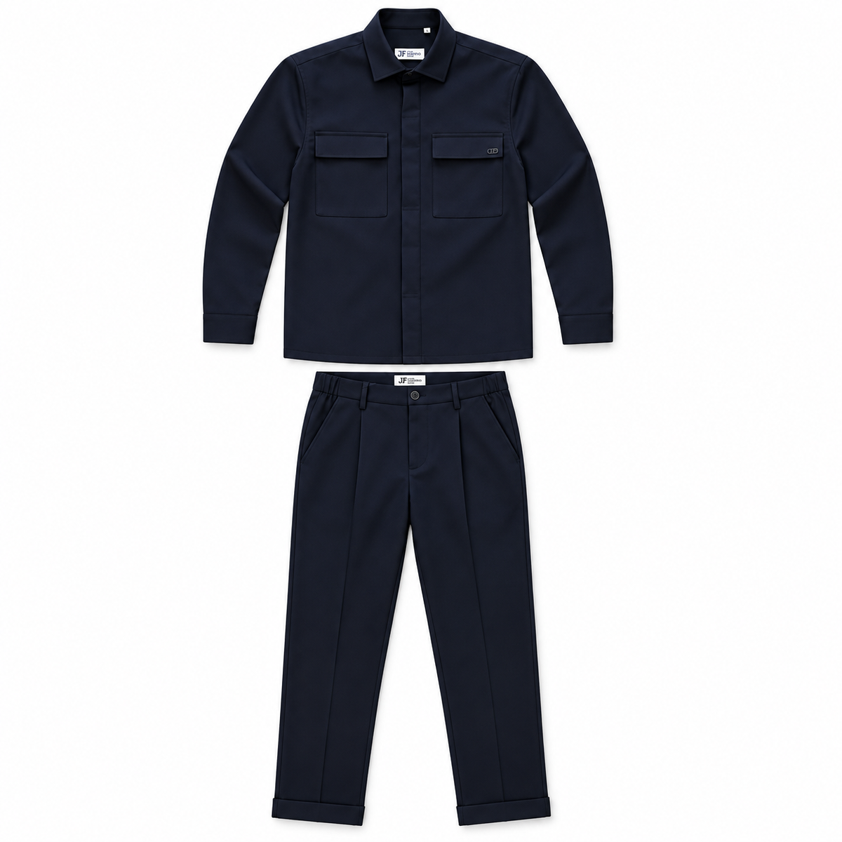 Coordinato  JF  Blu – Camicia e Pantalone
