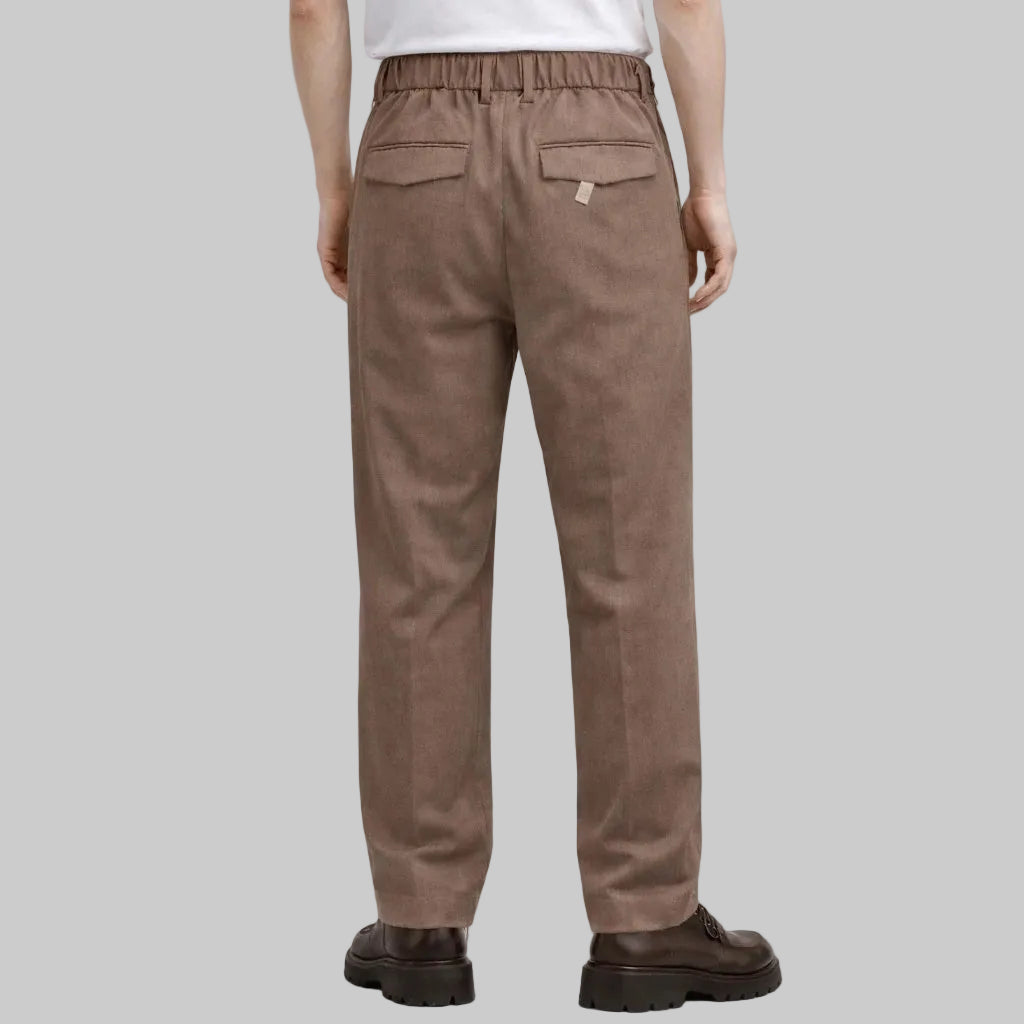 Pantalone SEINSE Sartoriale Comfort Strech Fango
