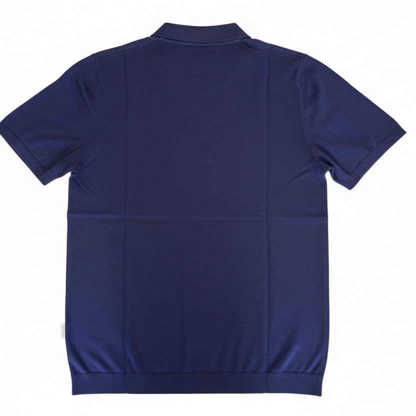 Polo SEINSE in FilO di Cotone Indico