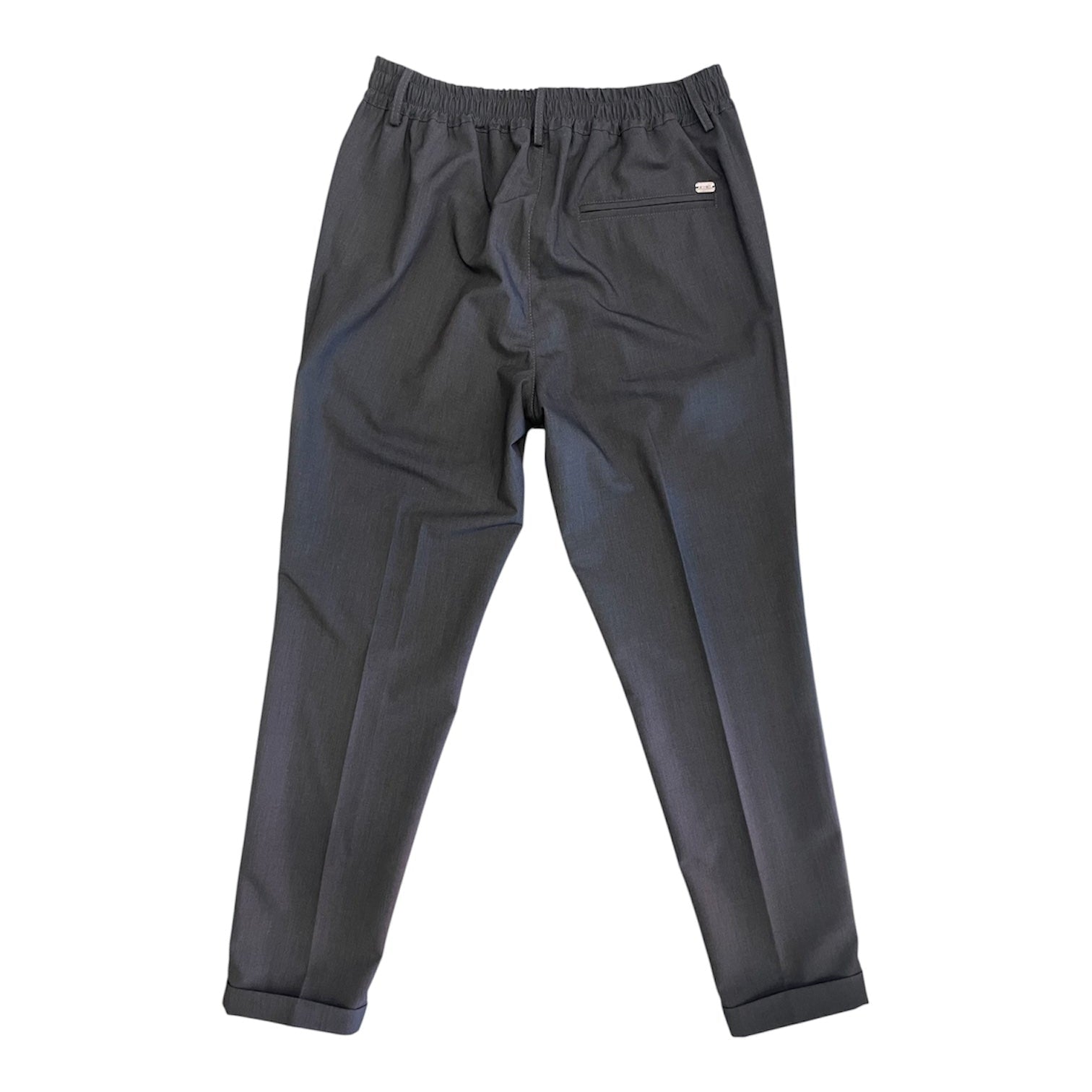 Pantalone Chino SYST  con Vita Elasticizzata GRIGIO
