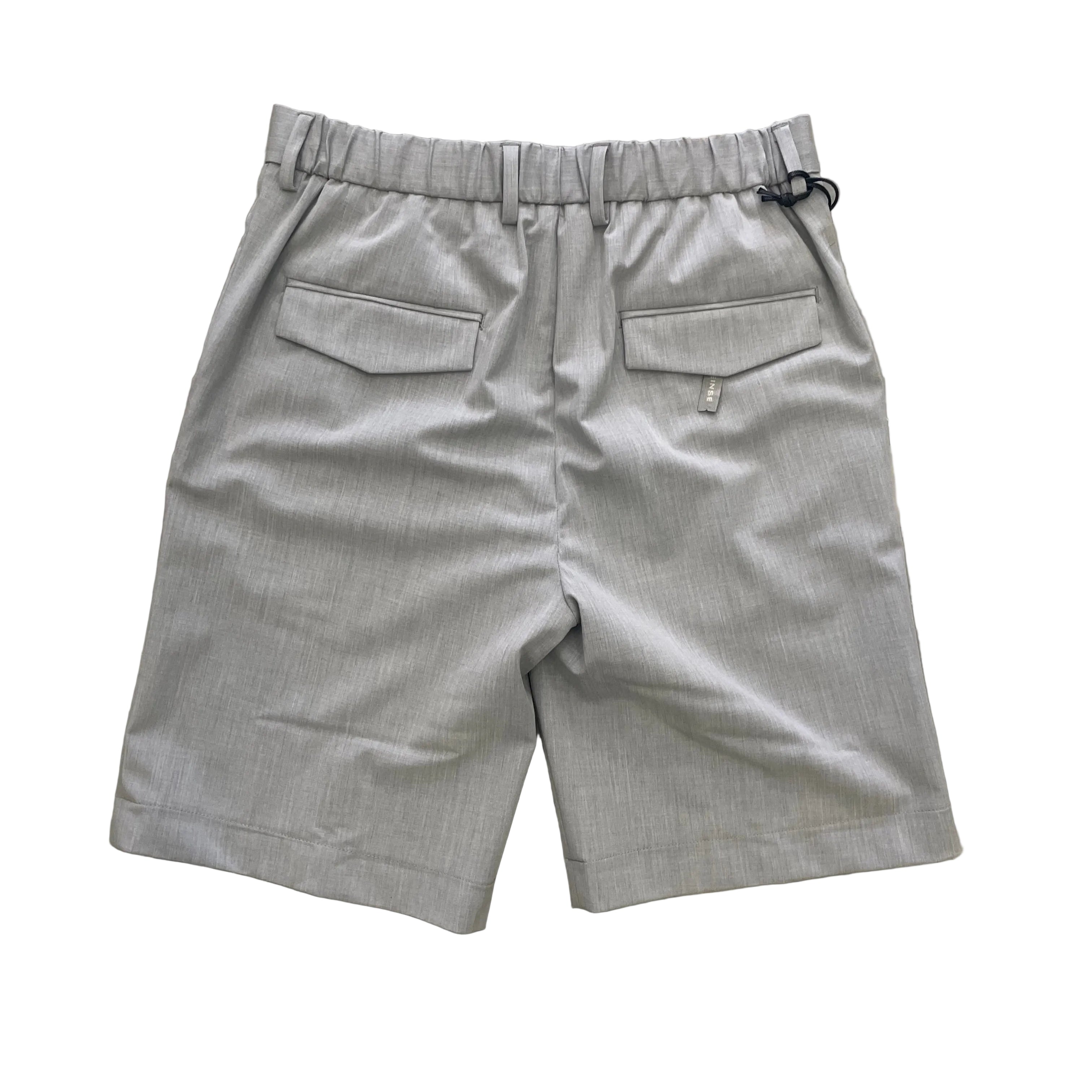 Bermuda Sartoriale Fluido con Coulisse – Perla
