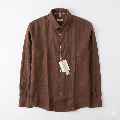Camicia 100% Lino MORO