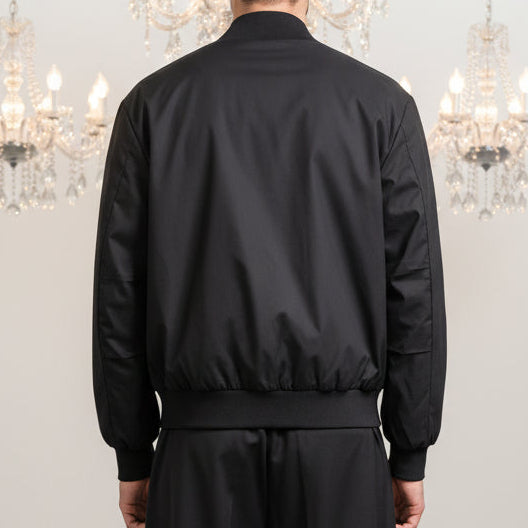 Giubbino  Bomber "Techno-Cotton" Tech-Utility – Black Edition