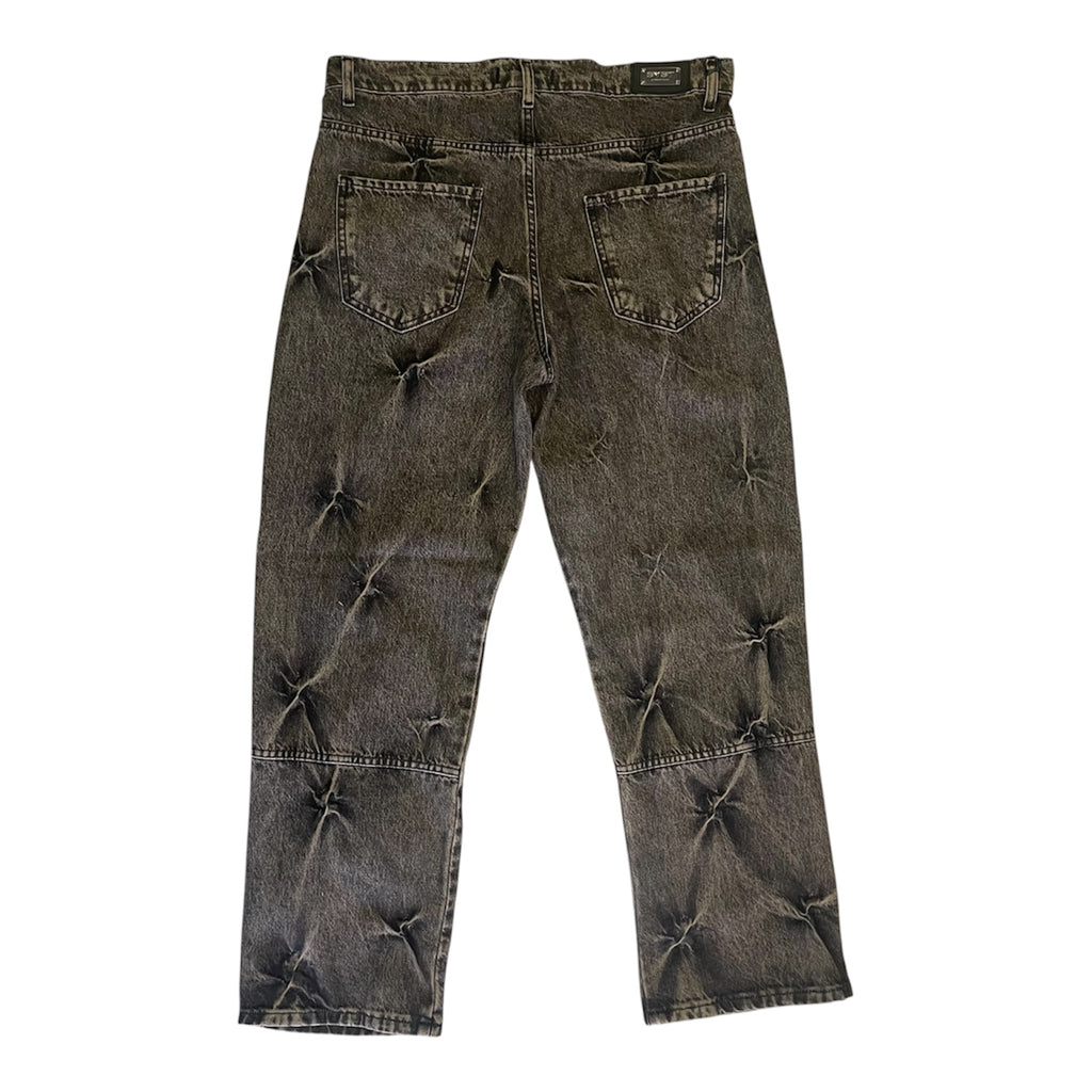 Jeans SYST Lavaggio Acido – Relaxed Fit con Texture 3D