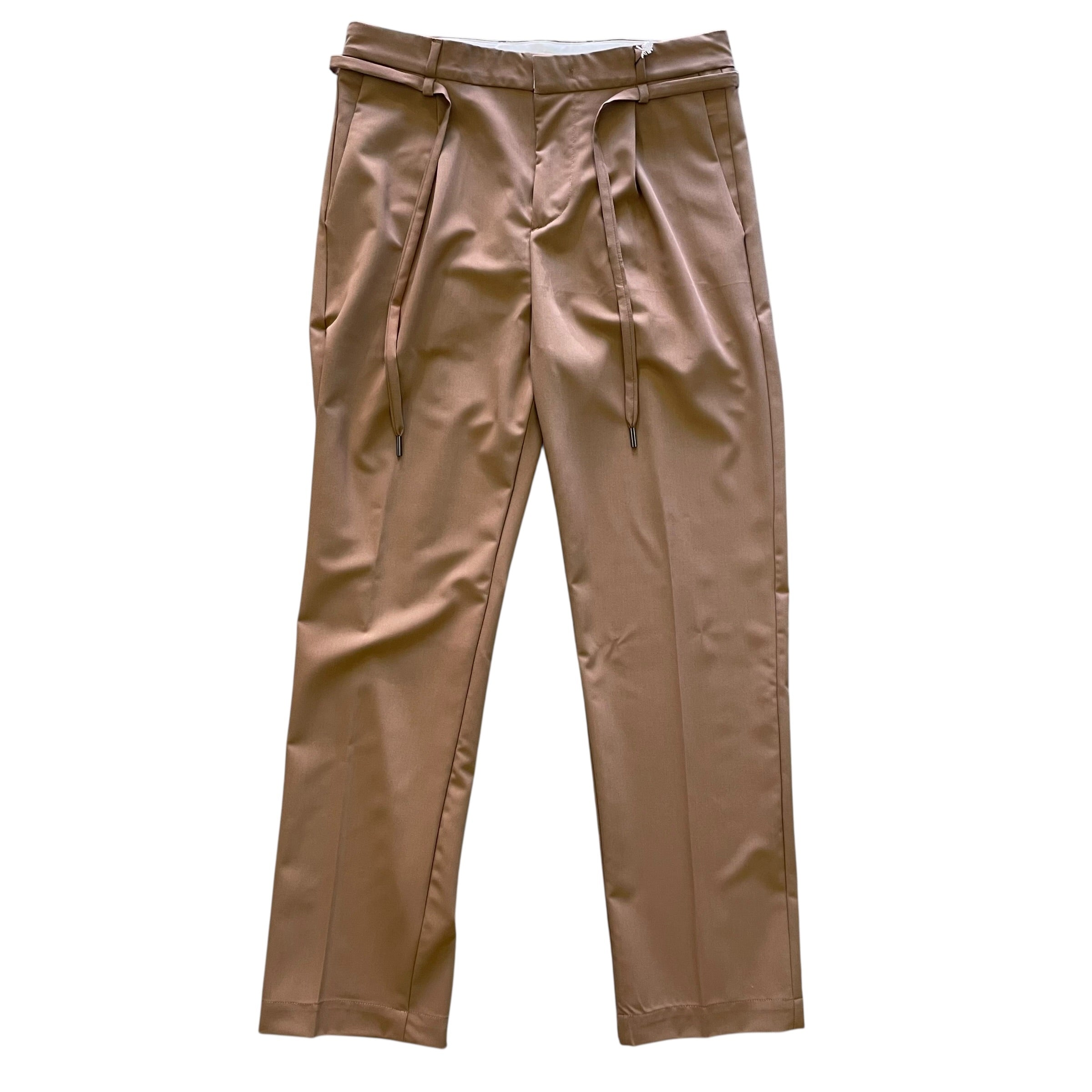 Pantaloni PRIME Tailored con Coulisse Esterna – Camel