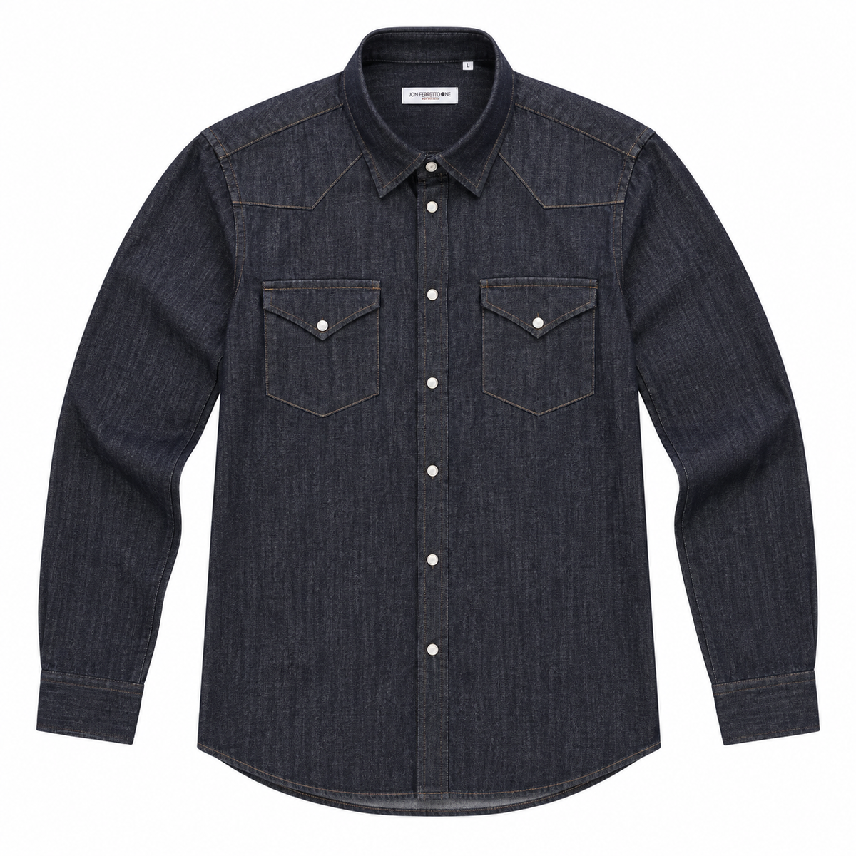 Camicia Jeans Sartoriale Texana Jhon Ferretto