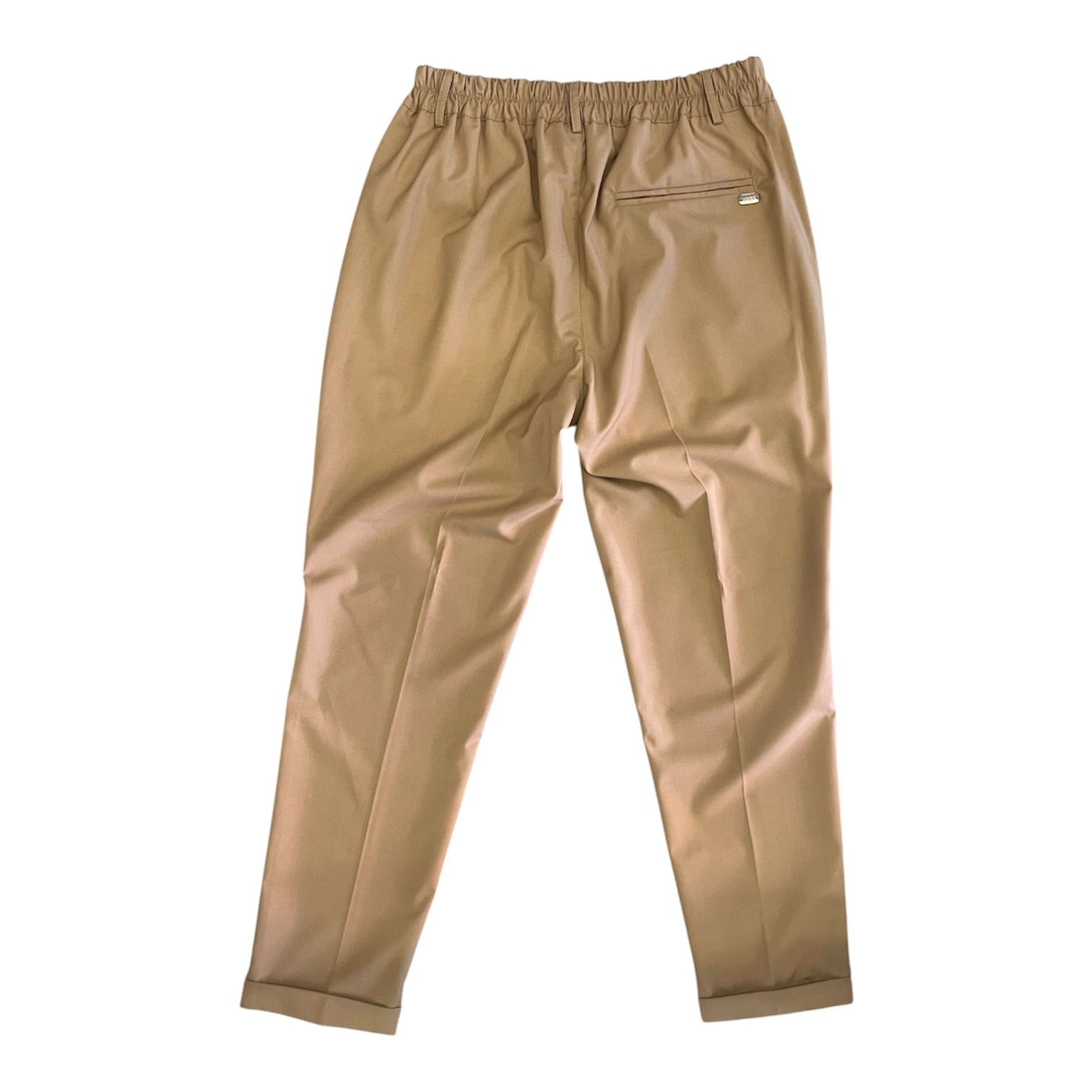 Pantalone Chino SYST  con Vita Elasticizzata BEIGE