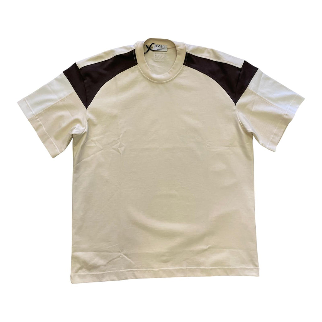 T-Shirt SYST  Crema & Moro