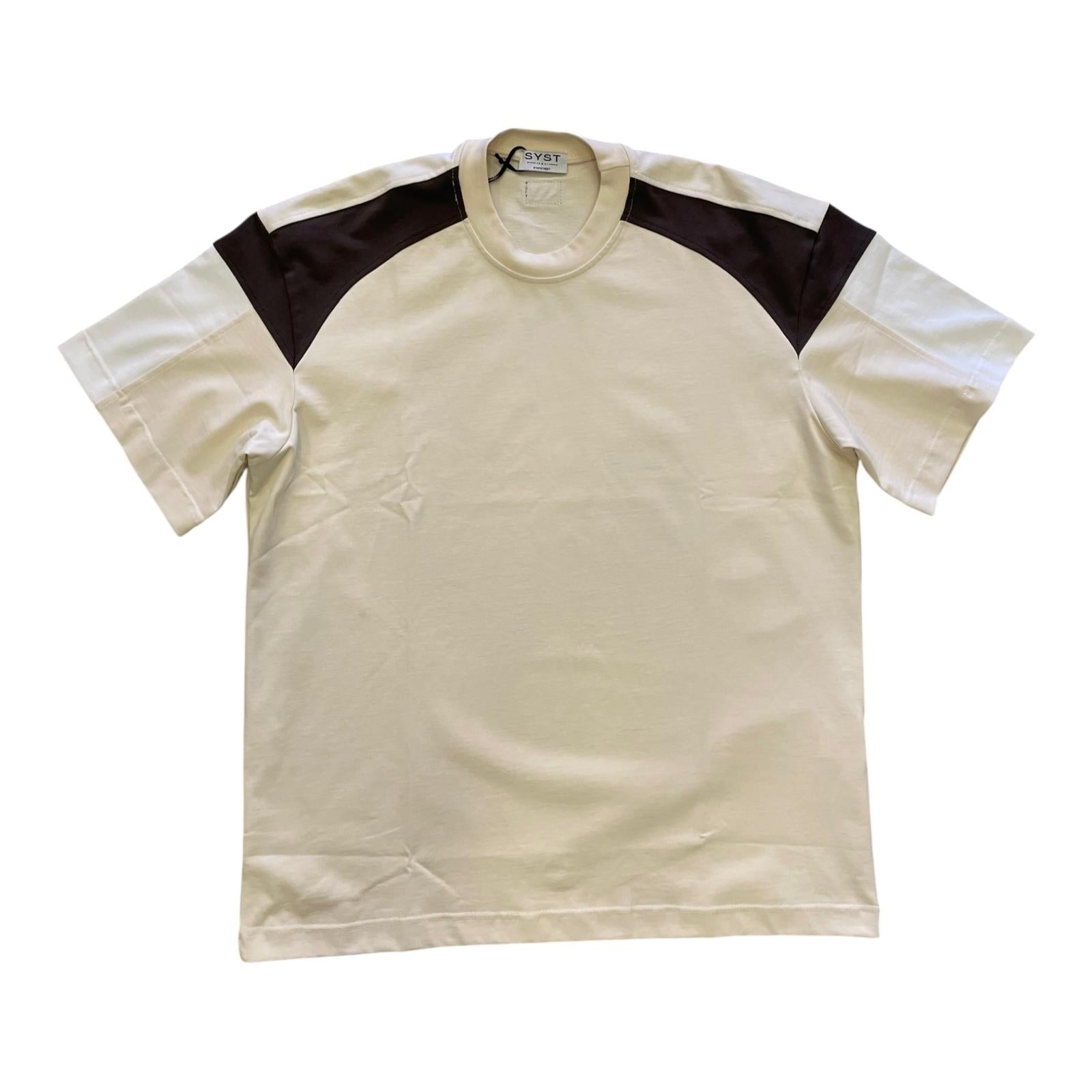 T-Shirt SYST  Crema & Moro