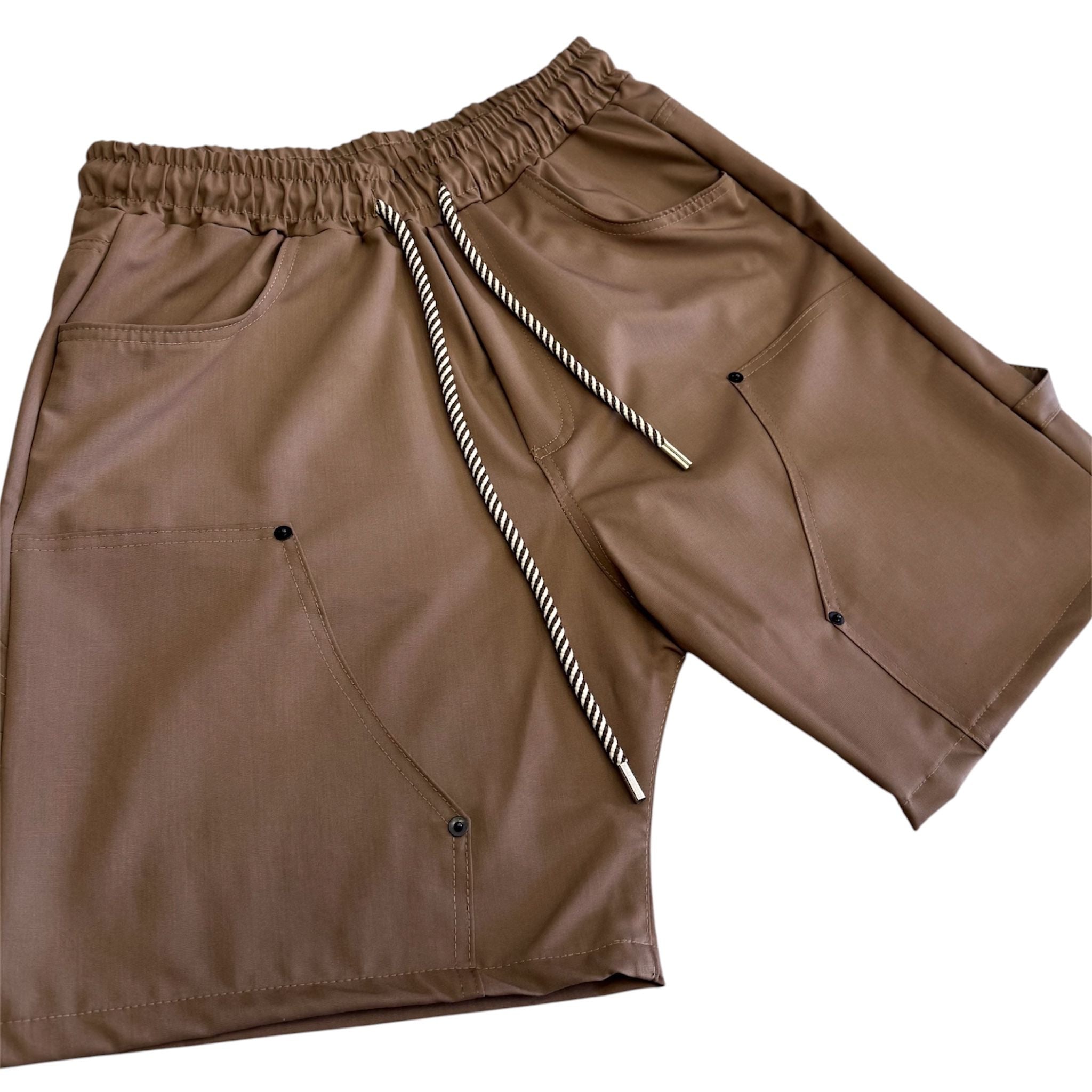 Bermuda Tech-Carpenter  – Coffe Edition con Coulisse Rope