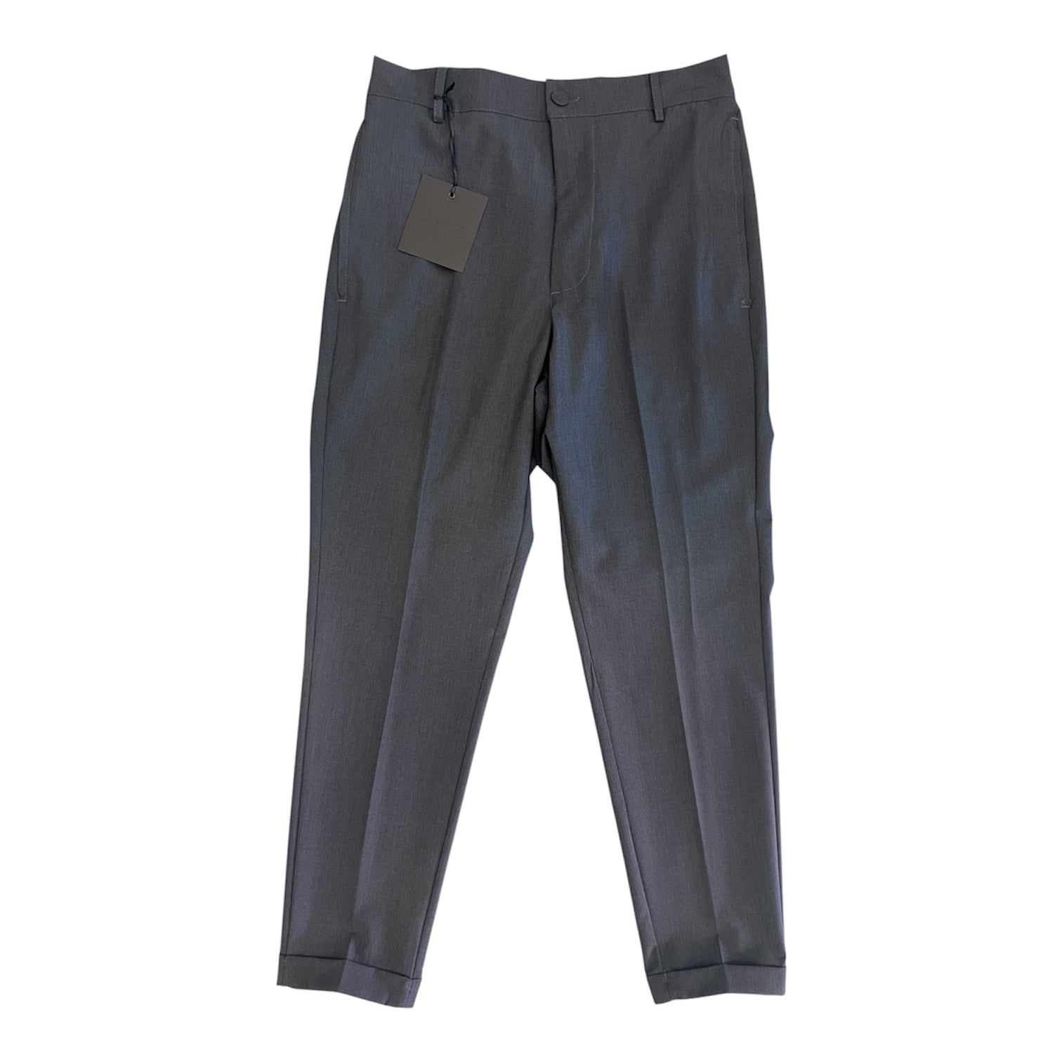Pantalone Chino SYST  con Vita Elasticizzata GRIGIO