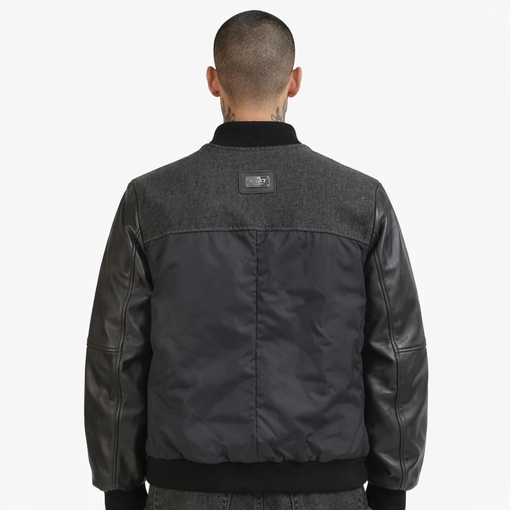 Giubbino SYST  Denim & Vera Pelle