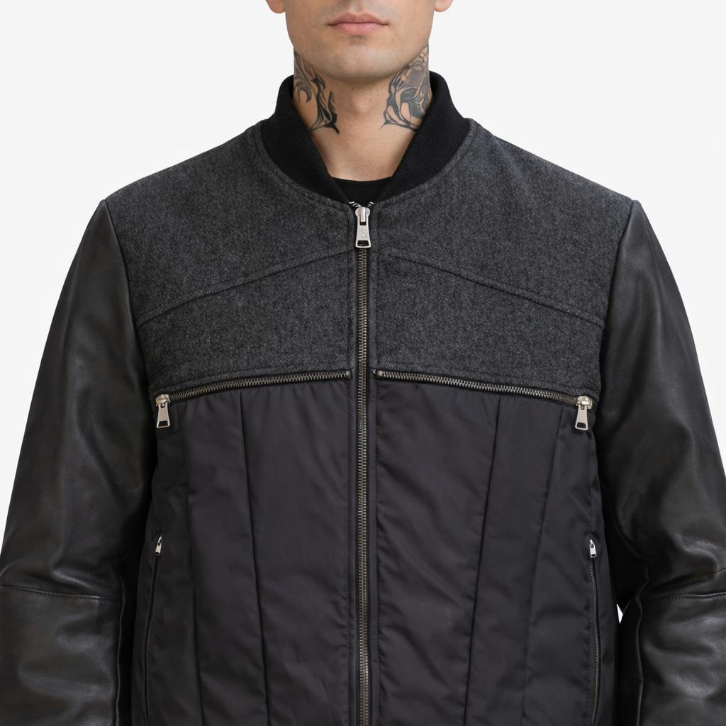 Giubbino SYST  Denim & Vera Pelle