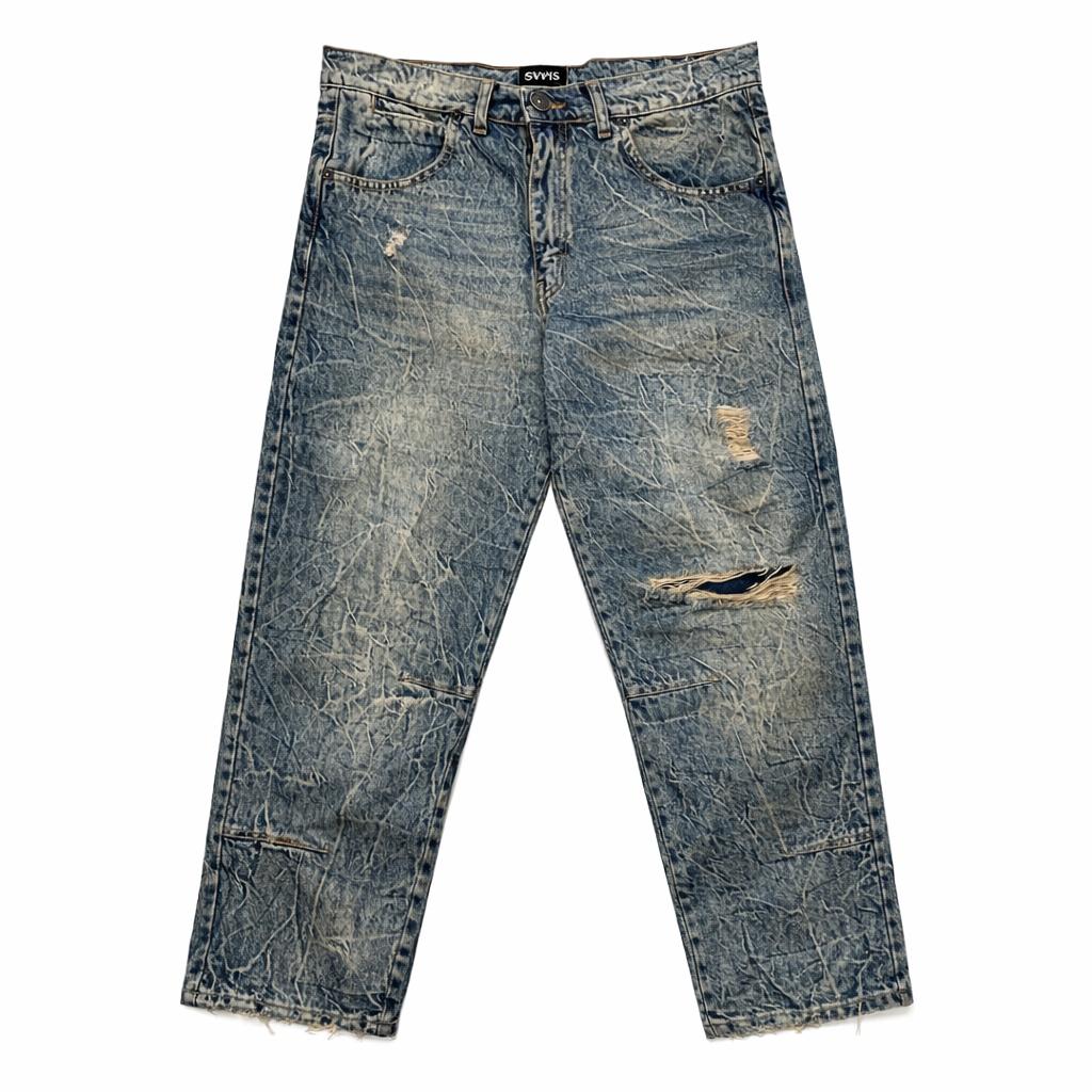 Jeans Baggy SYST Marmorizzato
