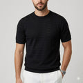 T-SHIRT SEINSE TRAFORATA IN FILO