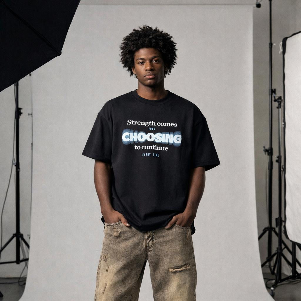T-Shirt SYST CHOOSING Black