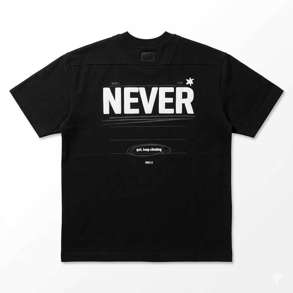 T-Shirt NEVER SYST