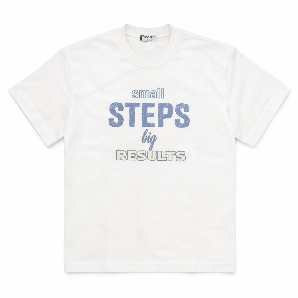T-Shirt SYST Steps Panna