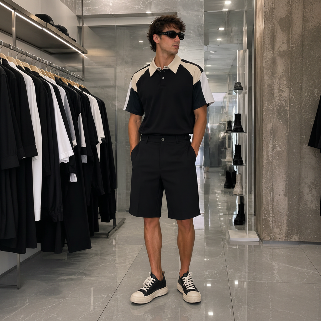 Bermuda Seinse Feel Comfortable - Nero