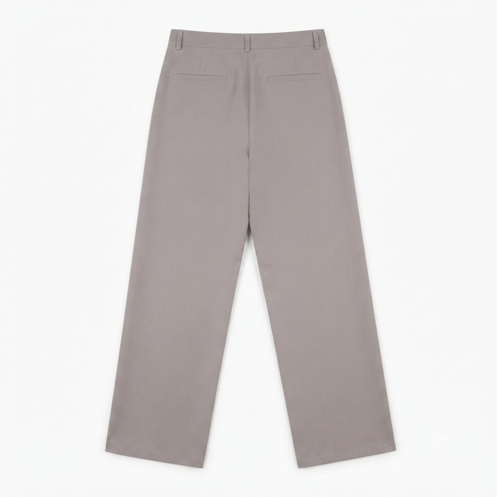 Pantalone Wide-Leg Comfort  Fondo Largo