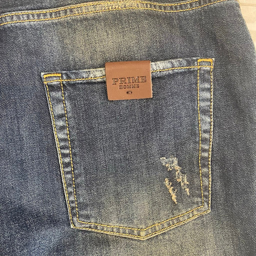 Jeans Premium Lavaggio Vintage e Dettagli Distressed PRIME