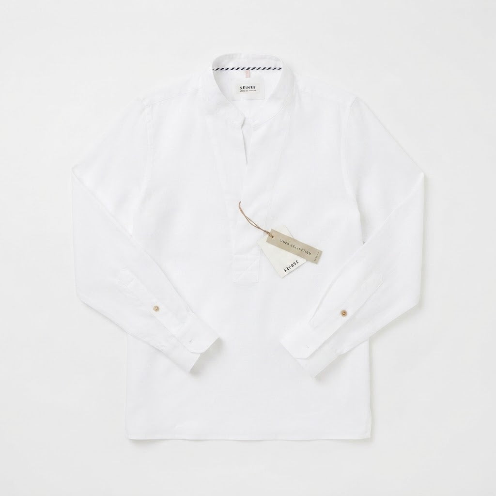 Camicia Coreana V 100% Lino
