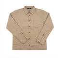 Overshirt in Cotone Stretch  con Zip Posteriore