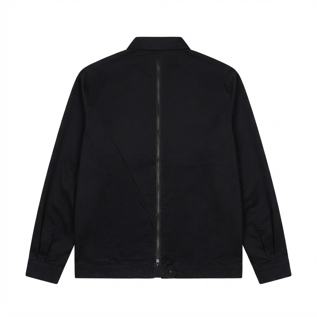 Overshirt in Cotone Stretch  con Zip Posteriore SYST
