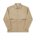Overshirt Drappeggio e Taglio Vivo